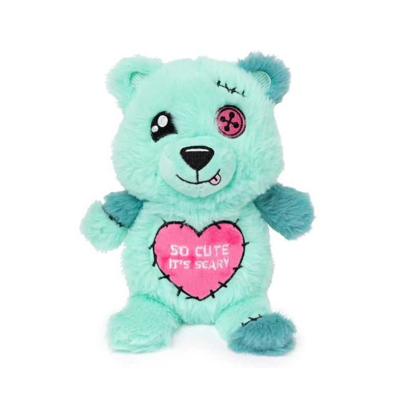 This adorable Fuzzyard Deaddy Bear Halloween Dog Toy is irresistibly cute. This patchwork bear wants to be your dog's new best friend - with a built-in squeaker for playtime fun.