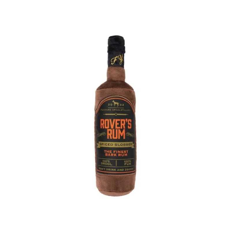 This exquisite spiced Rover's Rum Dog toy is one of the finest bark rums on the market. Crafted for pure enjoyment, with a squeaker and crinkle paper for endless playtime fun. 