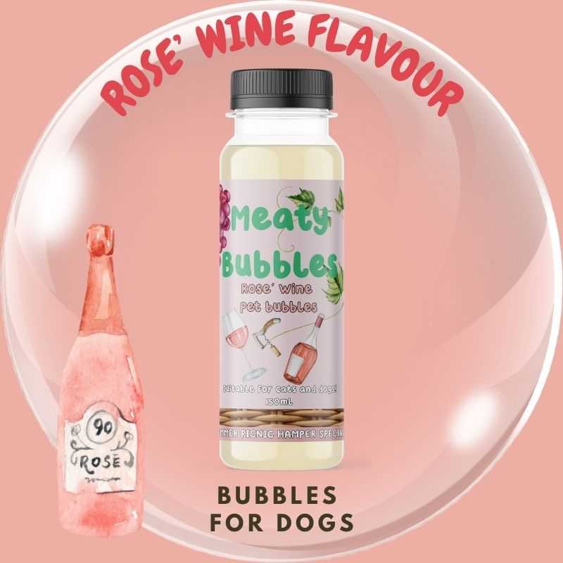 Turn your pup's playtime into a delicious adventure with our mouth-watering flavoured bubbles for dogs. This summer-themed picnic hamper will be a hit with your four-legged friend.