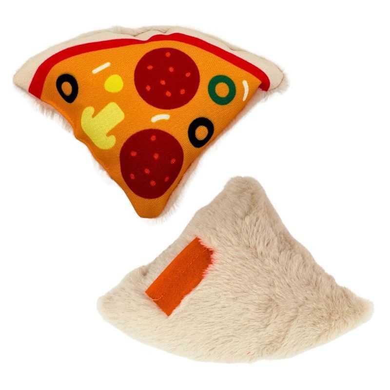 Indulge your pup's playtime cravings with the Pupperroni Pizza Interactive Dog Toy. This hide-and-seek dog toy will challenge your dog’s mind while searching for treats. 