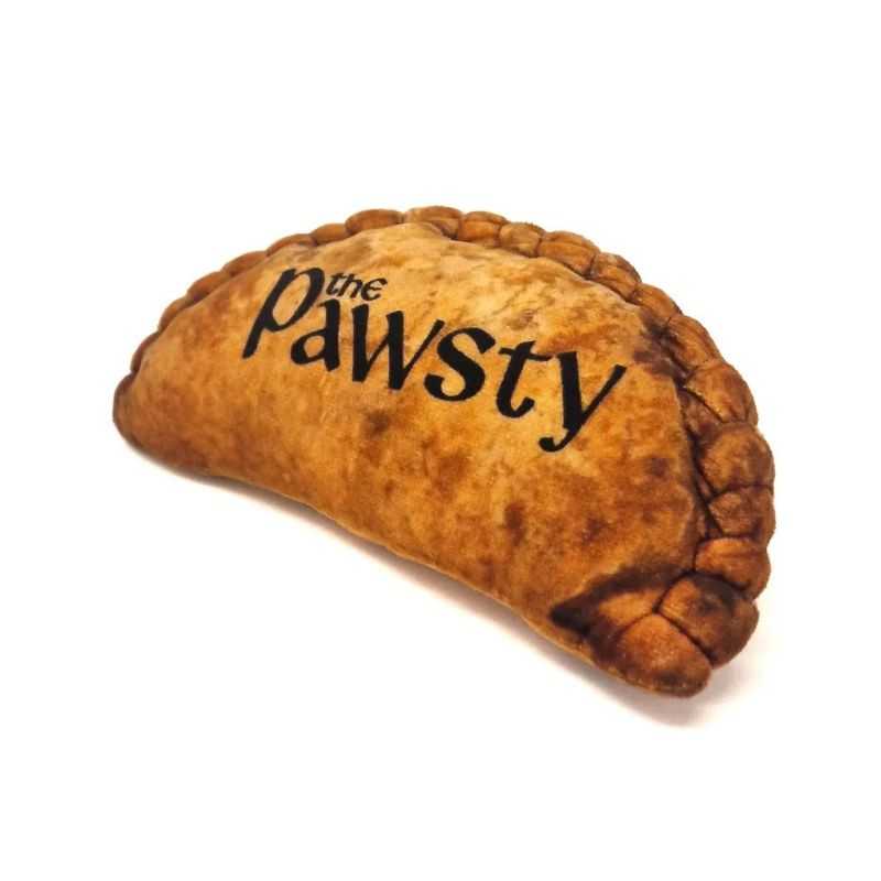 Hungry Hounds get your paws on one of our novelty Pawsty Dog Toys. Your pet will be drooling over this realistic cornish pasty straight from the west country.