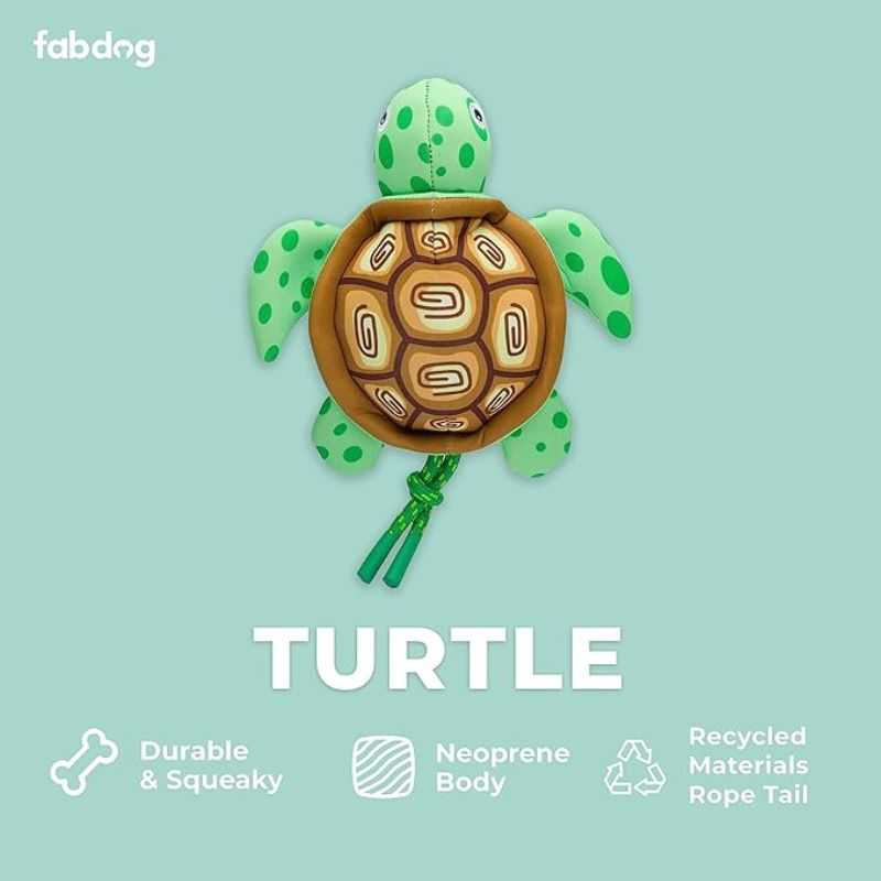 Like a turtle this Turtle Floatie Dog Toy is at its best in the water, but versatile enough to spend plenty of time on dry land. For indoor and outdoor play for your dog. 