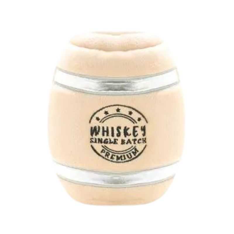 The Whiskey Barrel Burrow Dog Toy includes three mini squeaky whiskey bottles for your boozy hound to play with. This toy will keep your dog busy with fun hide-and-seek play.