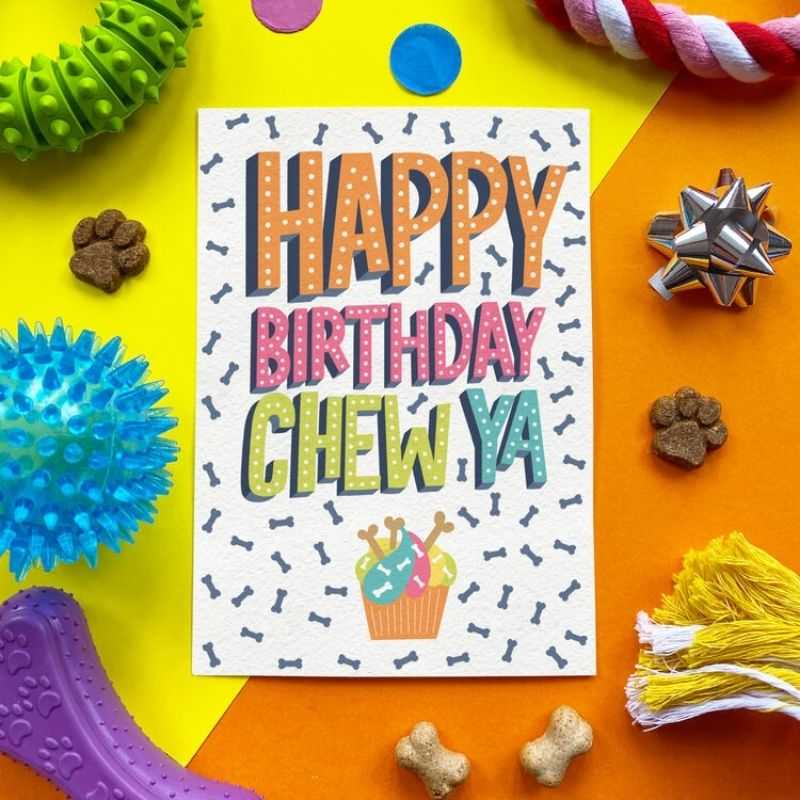 If you don't sing to your dog when you give them these Edible Dog Birthday cards- you need to take a serious look at yourself.