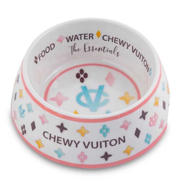 Chewy Vuitton Birthday Cake Dog Toy – FrankandBeanz Fancy Jewelry and Toys  for Pets