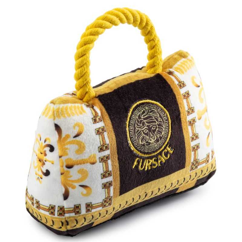 The Fursace Handbag Dog Toy has arrived. The must-have toy for your dog diva's toy collection.