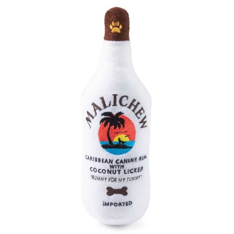 It's time to get the pawty started with our newest addition the Malichew Canine Rum Plush Dog Toy